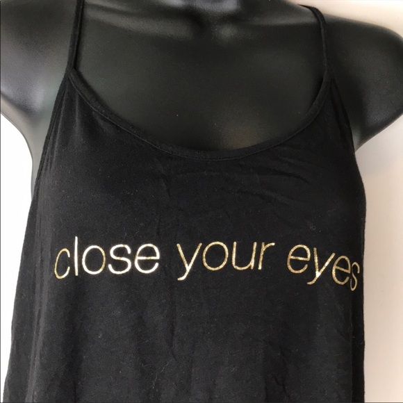 Soul Cycle Tank Top Black with Gold Lettering - Picture 8 of 12